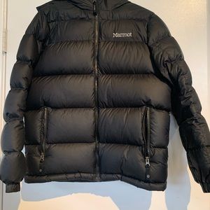 Marmot very warm hooded puffer jacket